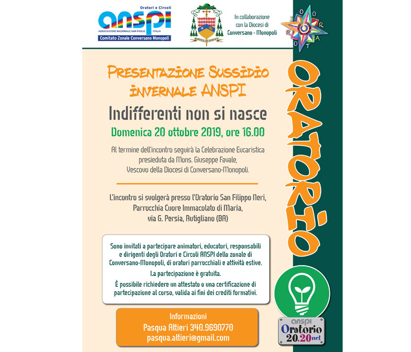 presentazione sussidio invernale anspi comitato conversano monopoli